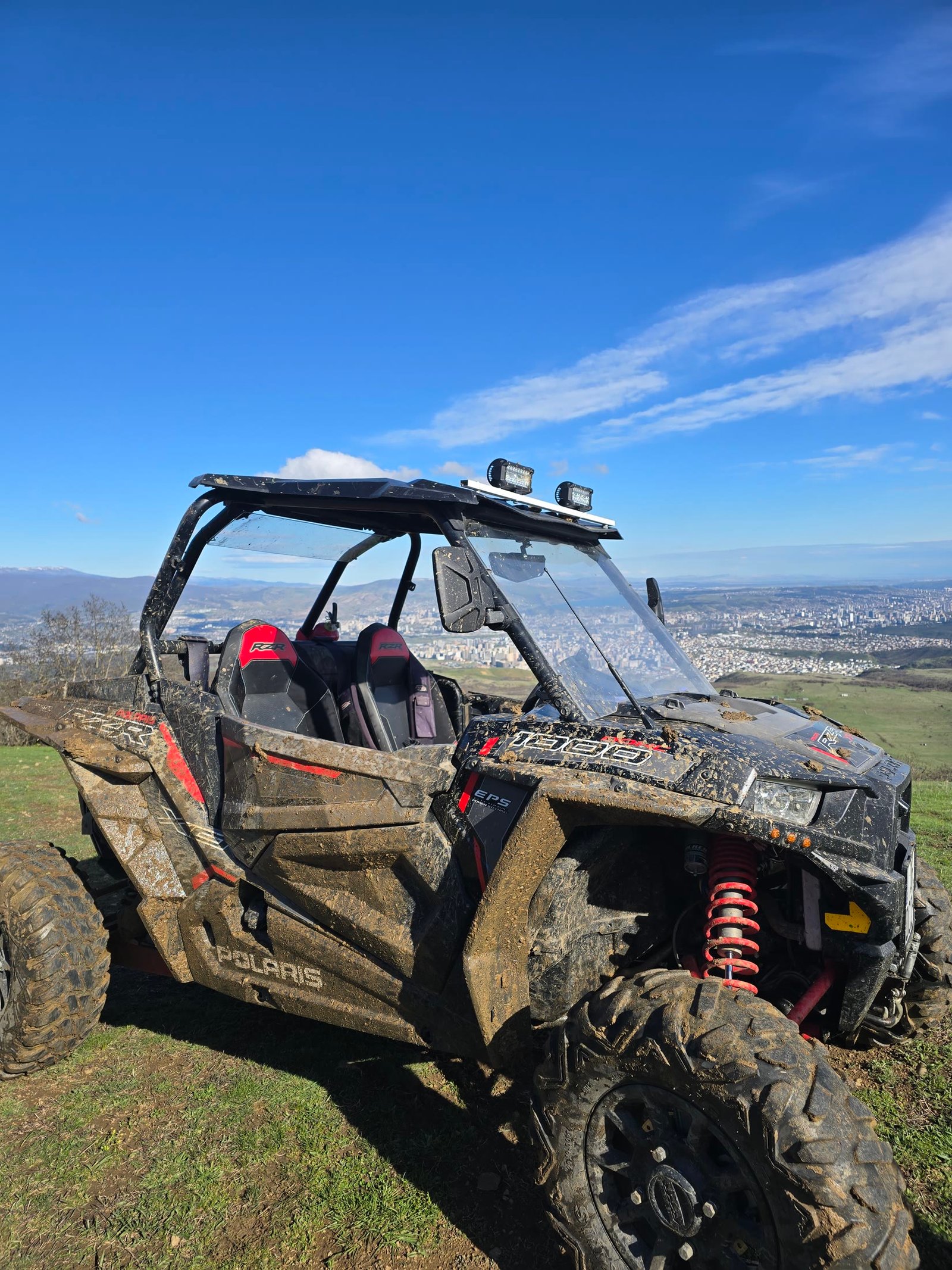 4-ადგილიანი Polaris RZR XP 1000 — ჭილის ტბა